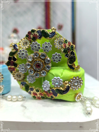 Pagdi for Laddu Gopal Size 4-6 ( Pack of 4)