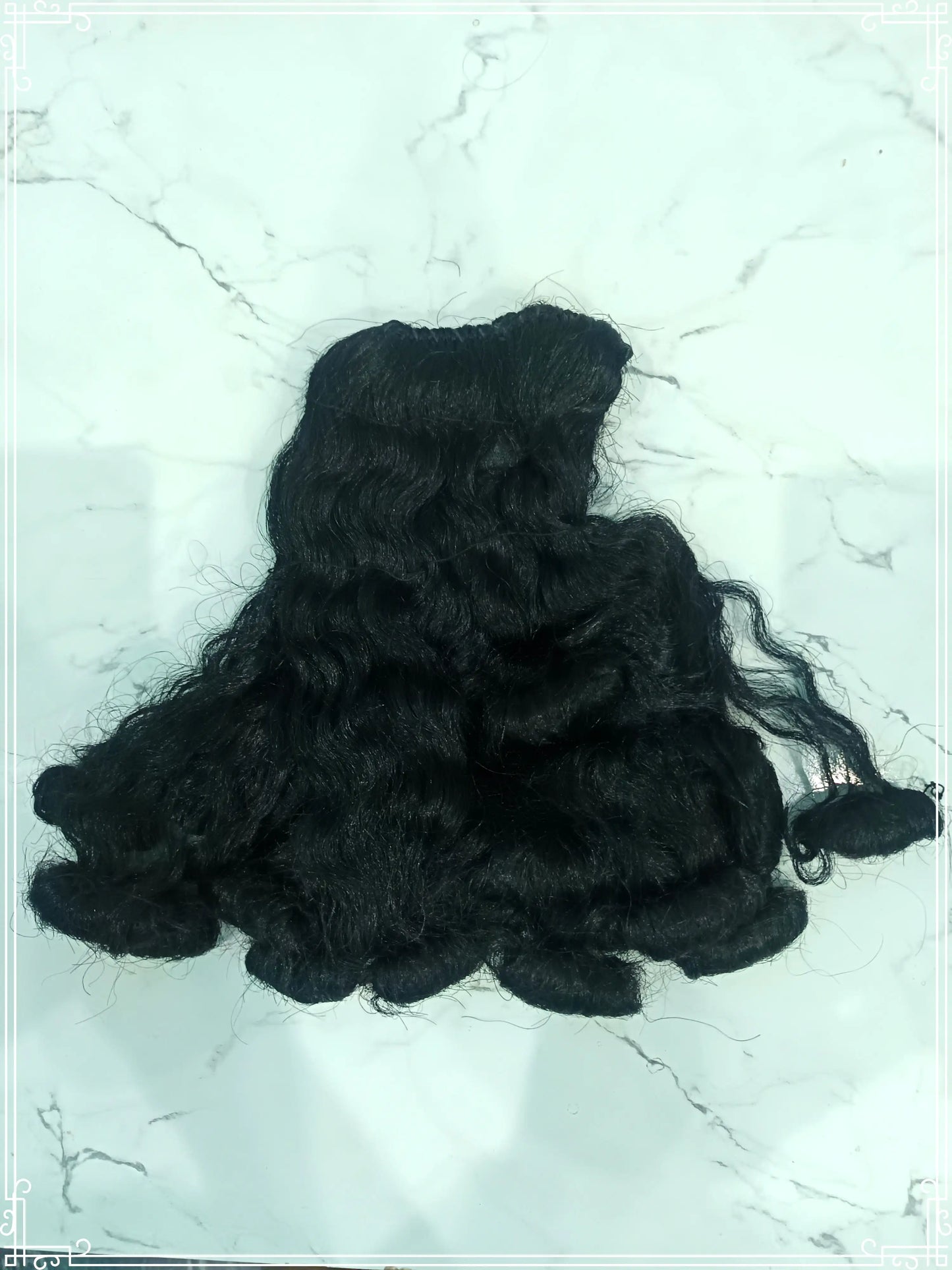 Artificial Hair for 12 Number Laddu Gopal