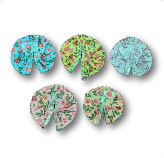 Pack of 5 Laddu Gopal Dress Size 0 (Cotton)