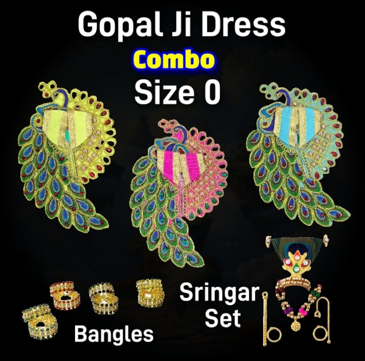 Laddu Gopal Dress Combo set