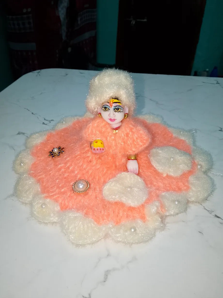 Laddu Gopal Winter Woolen Dress Size 5