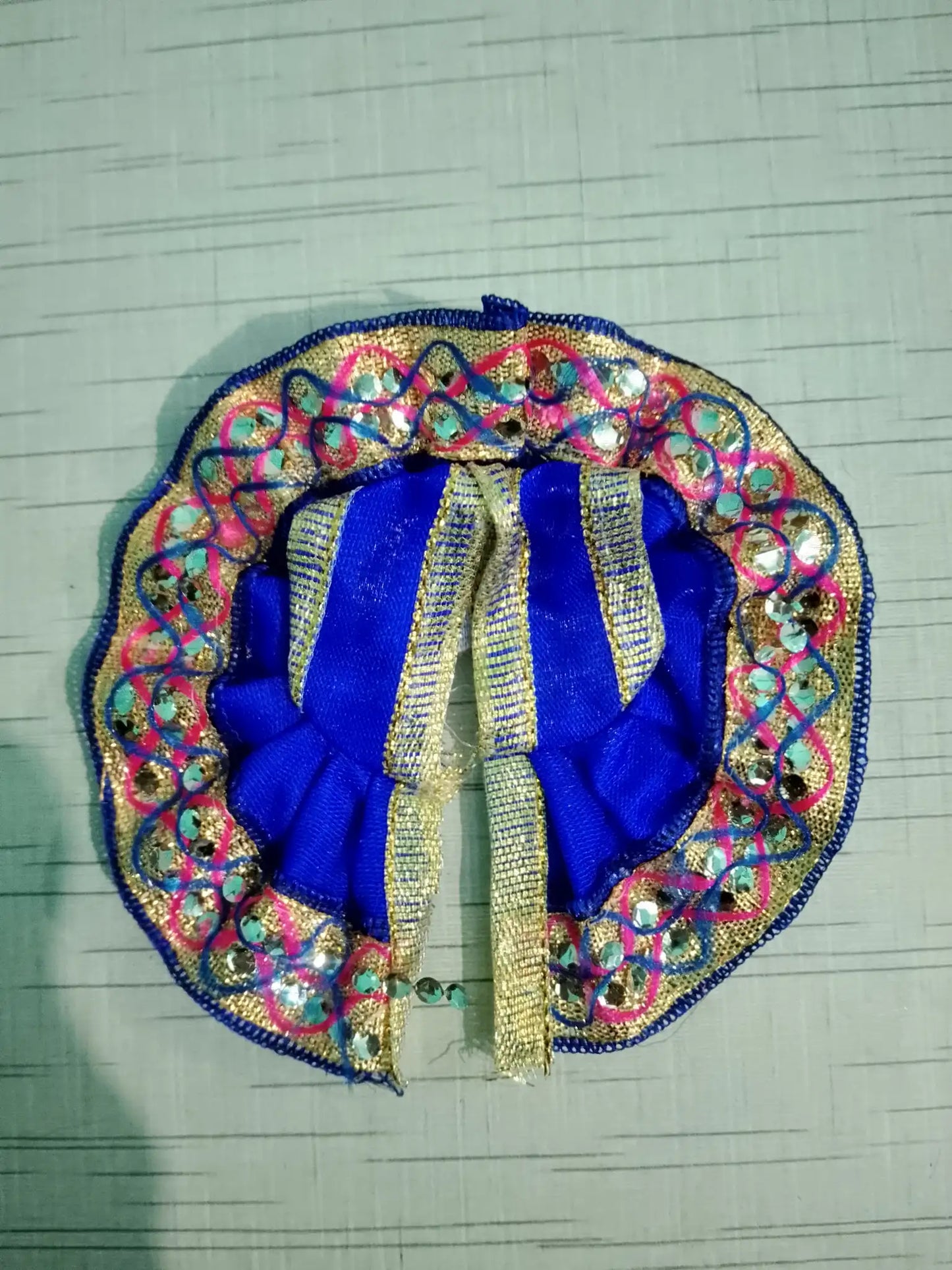 Laddu Gopal Dress Size Zero Colour Blue