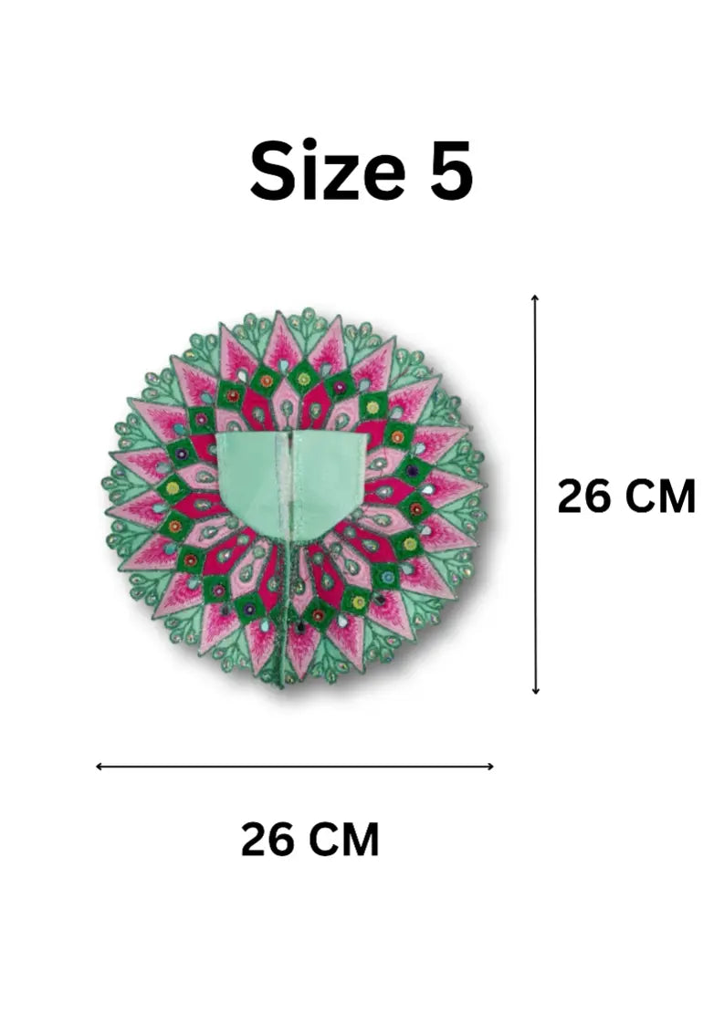Laddu Gopal Dress Size Chart for Size 5