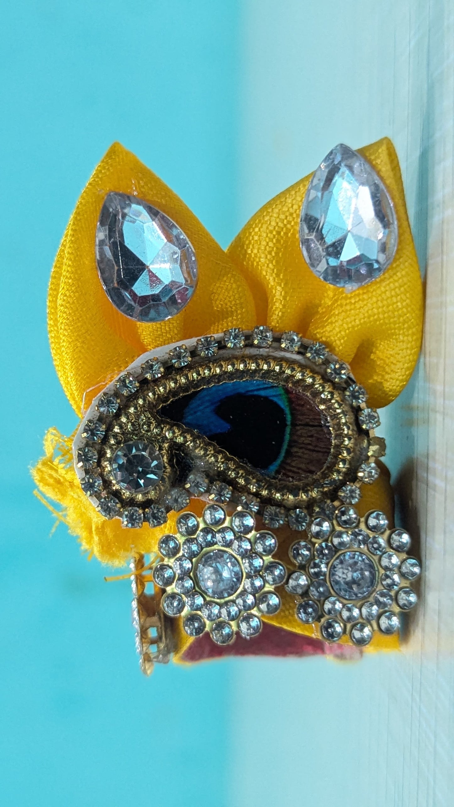 Laddu Gopal Pagdi Size 1 ( Pack of 4 )