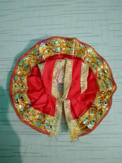 Laddu Gopal regular dress size 0 colour Orange