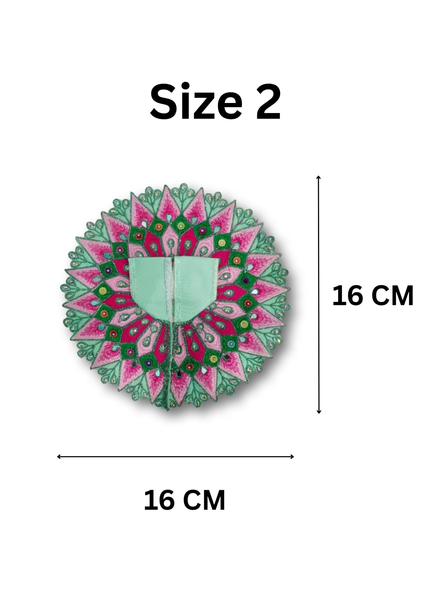 Laddu Gopal Regular Dress Cotton Size 2 Pack of 4