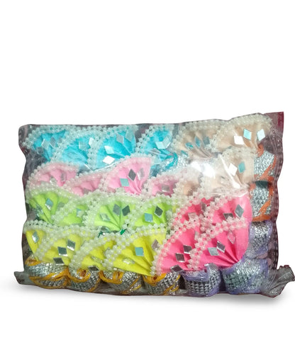 Pack of 24 size 0 wholesale pagdi laddu Gopal 