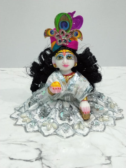 Sharad Purnima Dress Laddu Gopal Size 1 & 4 ( Dress only )