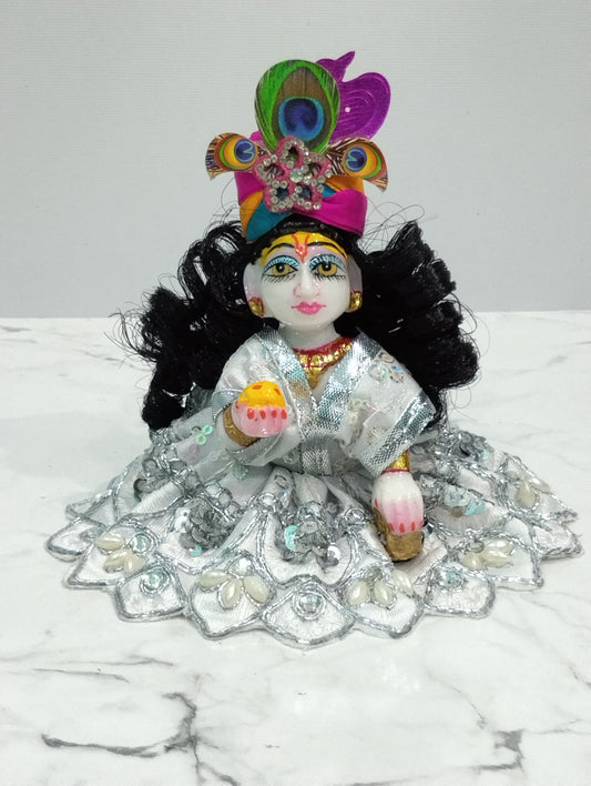 Sharad Purnima Dress Laddu Gopal Size 1 & 4 ( Dress only )
