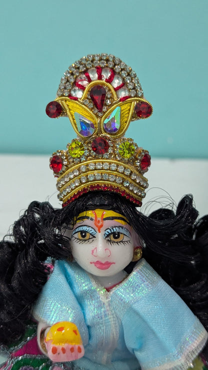 Laddu Gopal Premium Mukut Size 3-4