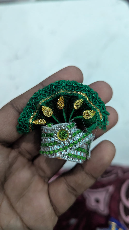 Pack of 6 Laddu Gopal Pagdi Size 1