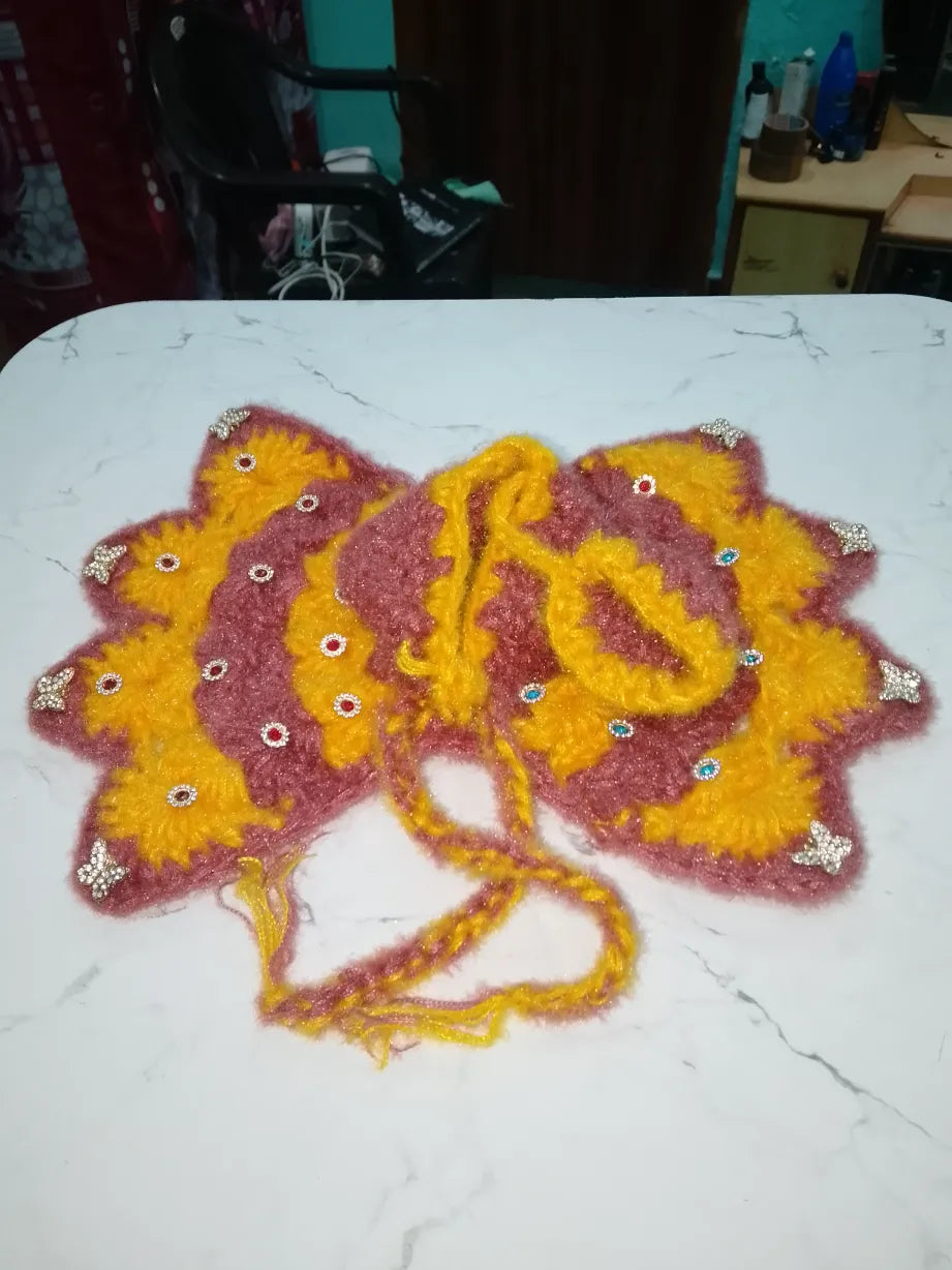 Laddu Gopal Winter Woolen Dress Size 5