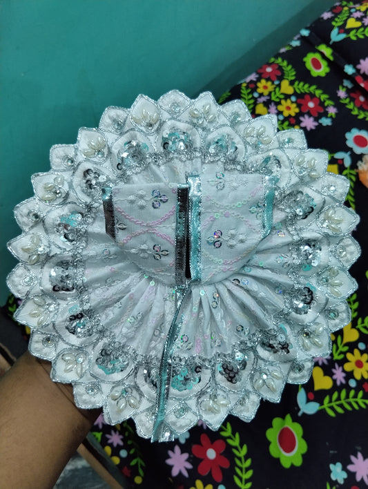 Sharad Purnima Dress Laddu Gopal Size 1 & 4 ( Dress only )
