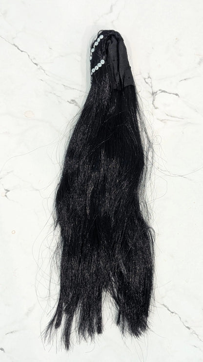Artificial Hair for 12 Inches Radha Rani Idol (1 Pc)