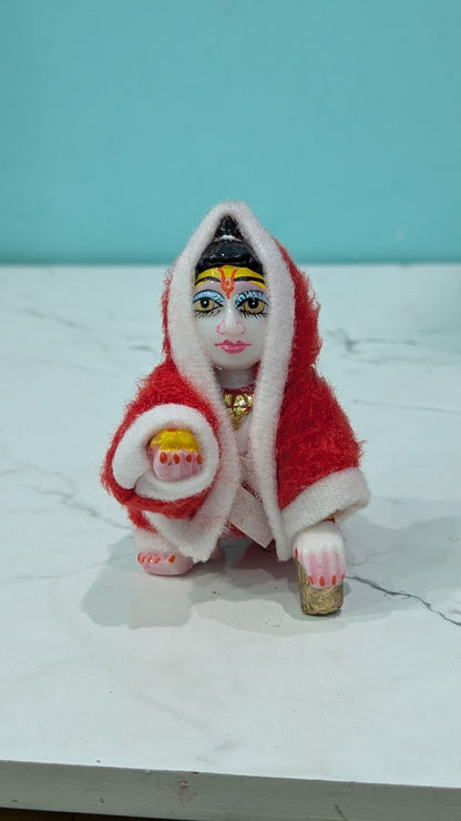 Laddu Gopal Winter Night Dress Size 2-3 ( Pack of 4 )