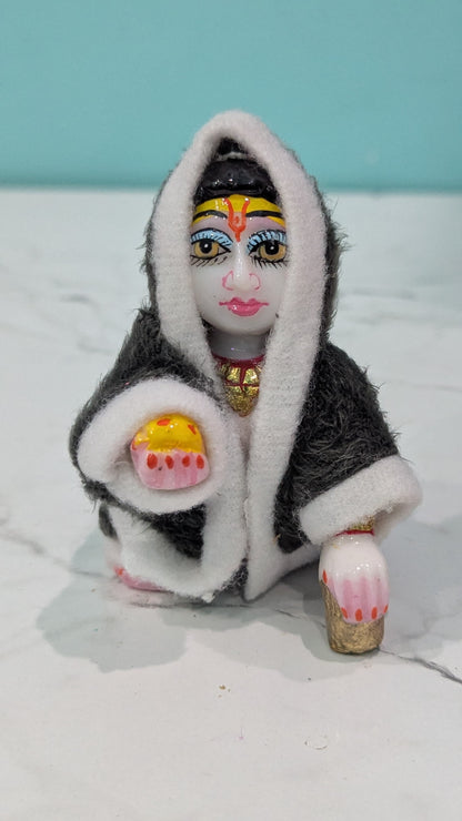 Laddu Gopal Winter Night Dress Size 2-3 ( Pack of 4 )