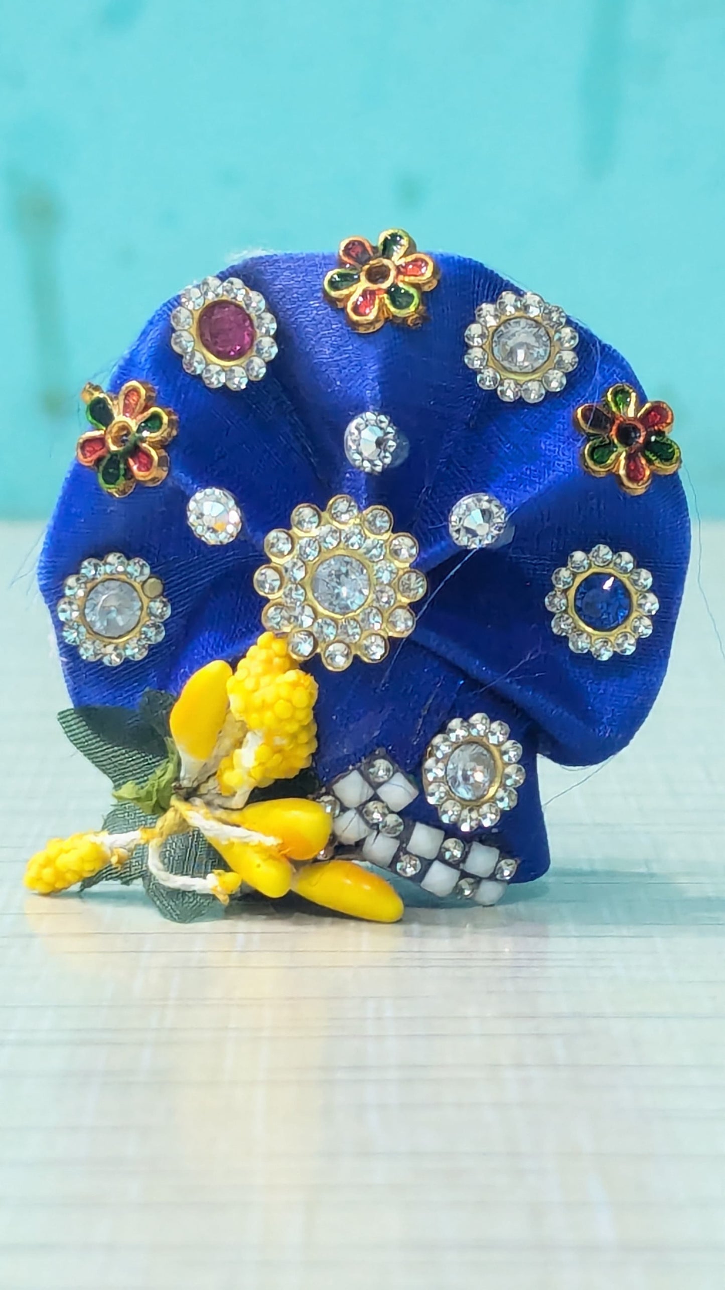 Laddu Gopal Pagdi Size 1 ( Pack of 4 )