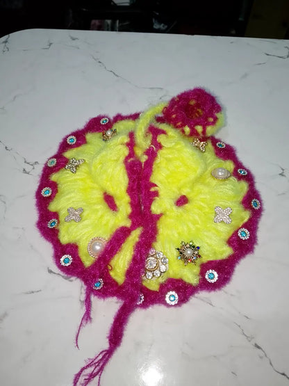 Laddu Gopal Winter Woolen Dress Size 4