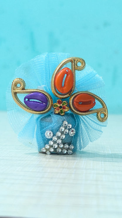 Laddu Gopal Pagdi Size 1 ( Pack of 4 )