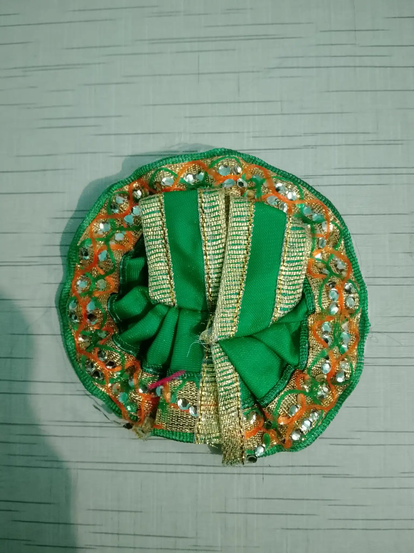 Laddu Gopal regular dress size 0 colour green
